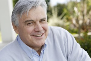 A smiling man